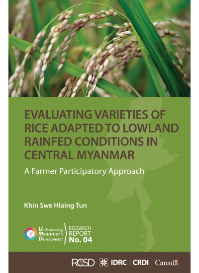 UMD 04 Evaluating Varieties of Rice Adapted to Lowland Rainfed Conditions in Central Myanmar