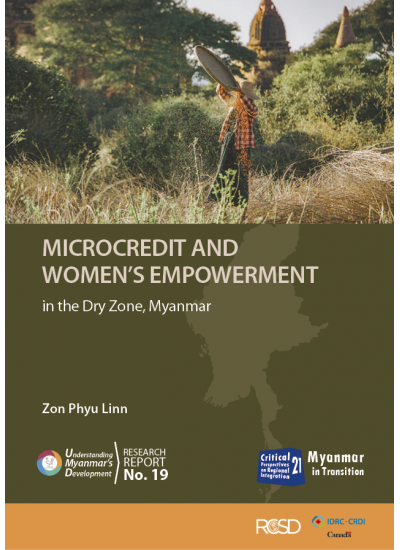 UMD 19 MICROCREDIT AND WOMEN'S EMPOWERMENT in the Dry Zone, Myanmar